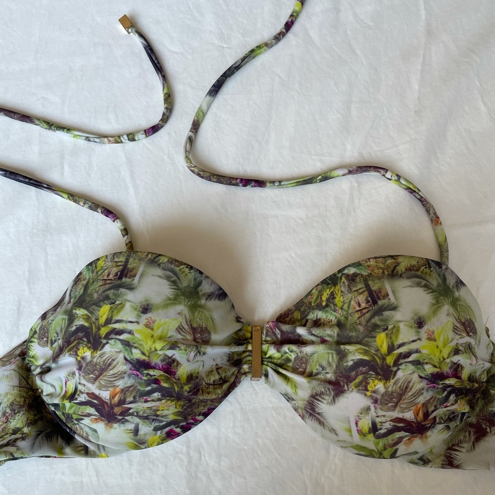 Palm tree bikini top from Dynamite